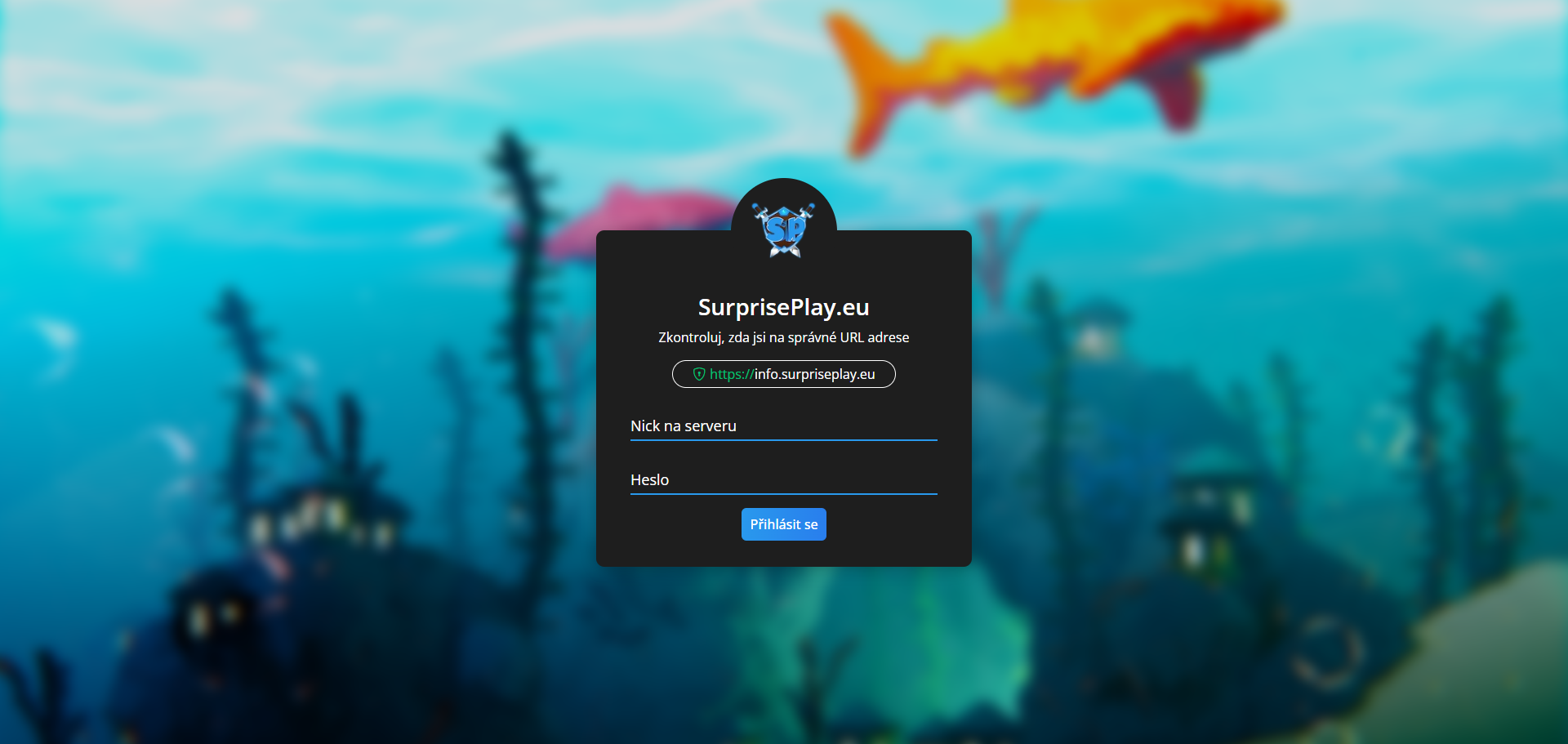SurprisePlay.eu - InfoPanel